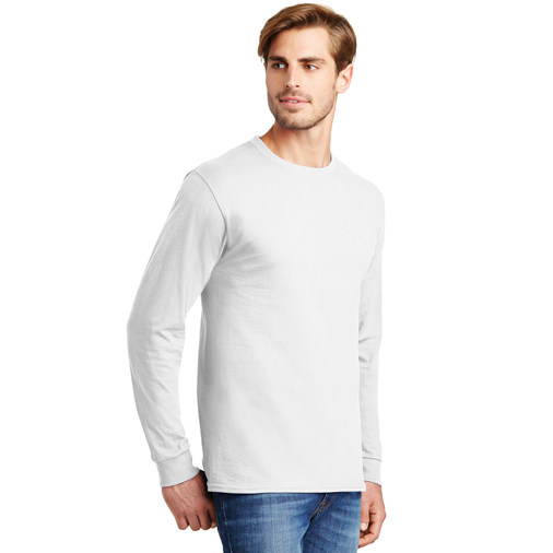 5586 Hanes® - Tagless® 100% Cotton Long Sleeve T-Shirt