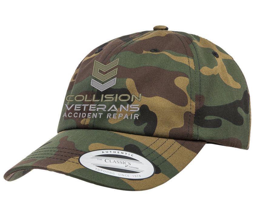 Collision Veterans Yupoong Adult Low-Profile Cotton Twill Dad Cap 6245CM
