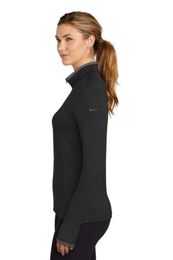 779796 Nike Ladies Dri-FIT Stretch 1/2-Zip Cover-Up