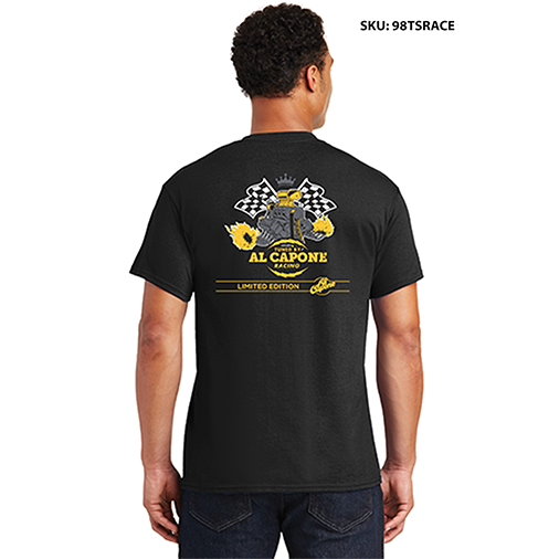 98TSRACE Al Capone DryBlend® 50 Cotton/50 Poly T-Shirt (1941254635562)