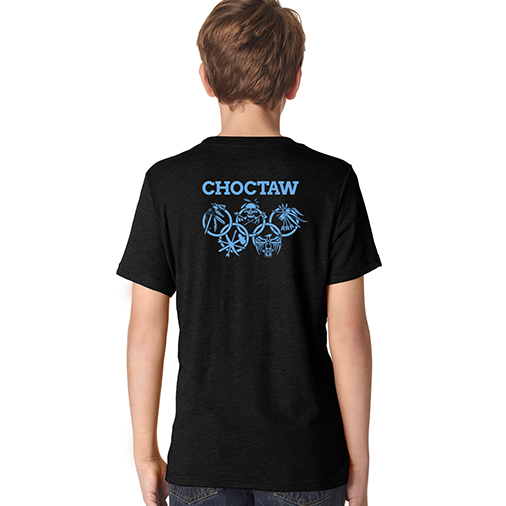 Choctaw Indian Guides Youth T-Shirt (4522217209934)