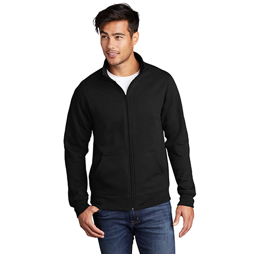 PC78FZ Port & Company ® Core Fleece Cadet Full-Zip Sweatshirt