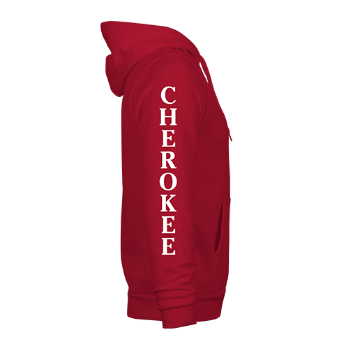 Cherokee Indian Princess Adult Hooded Sweatshirt (3939641262122)
